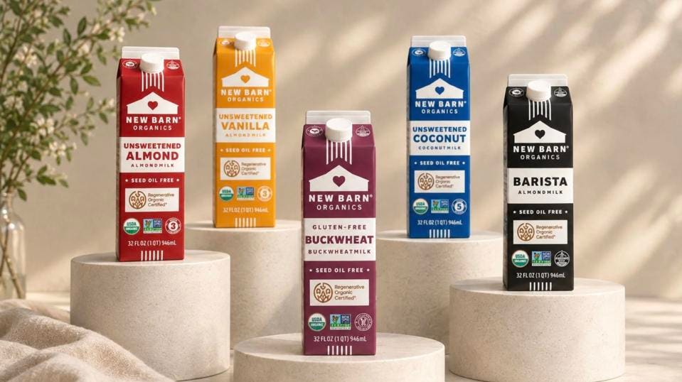 new barn organics buckwheat milk